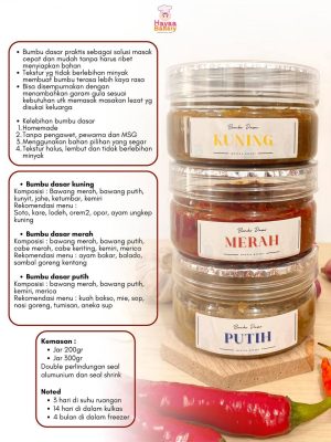 BUMBU DASAR PRAKTIS